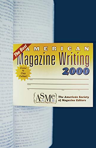 The Best American Magazine Writing 2000 [Paperback]
