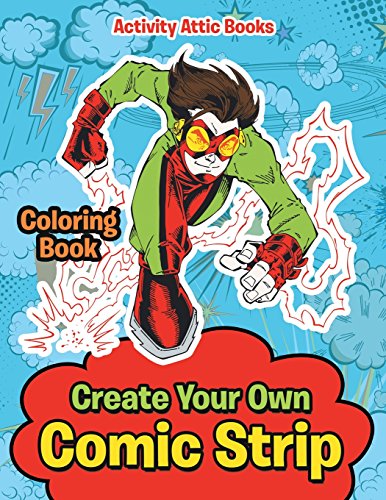 Create Your Own Comic Strip Coloring Book [Paperback]