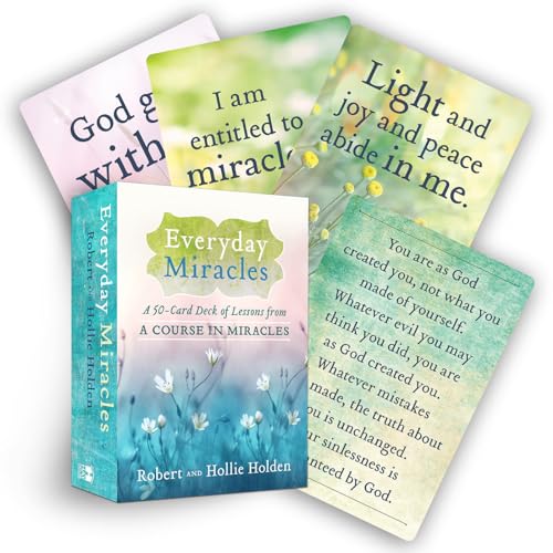 Everyday Miracles A 50-Card Deck of Lessons from A Course in Miracles [Cards]