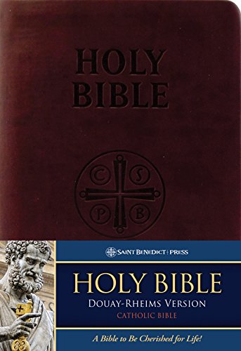 Douay-Rheims Bible (burgundy Premium Ultrasoft) Standard Print Size [Imitation Leather]
