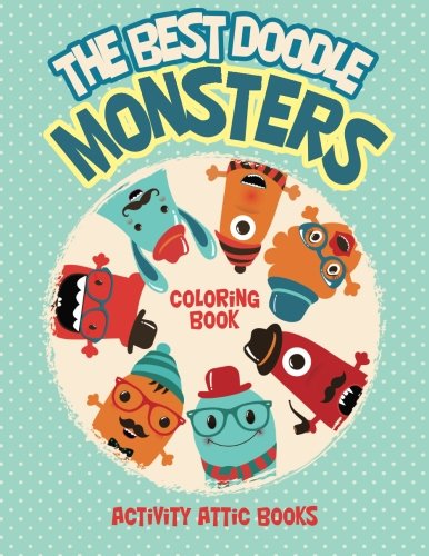 Best Doodle Monsters Coloring Book [Paperback]