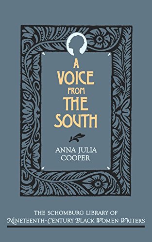 A Voice From the South [Paperback]