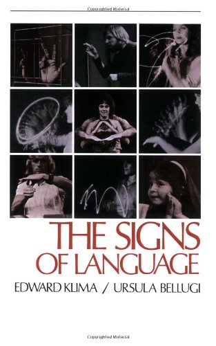 The Signs Of Language [Paperback]
