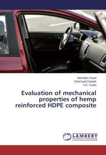 Evaluation Of Mechanical Properties Of Hemp Reinforced Hdpe Composite [Paperback]
