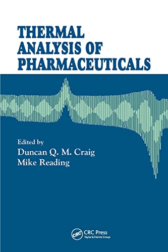 Thermal Analysis of Pharmaceuticals [Paperback]