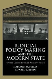 Judicial Policy Making and the Modern State How the Courts Reformed America's P [Hardcover]