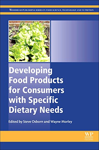 Developing Food Products for Consumers with Specific Dietary Needs [Hardcover]