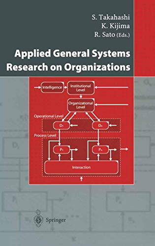 Applied General Systems Research on Organizations [Paperback]