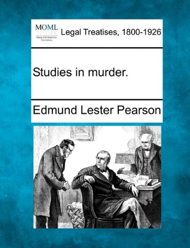 Studies in Murder [Paperback]