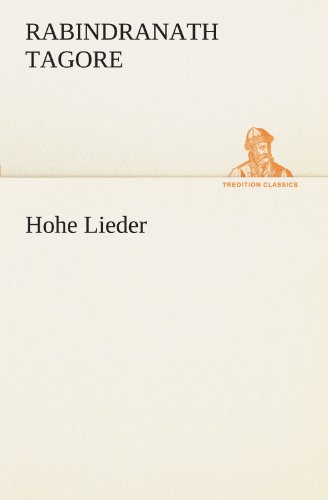 Hohe Lieder [Paperback]