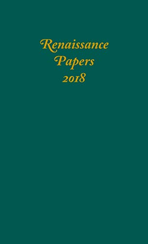 Renaissance Papers 2018 [Hardcover]