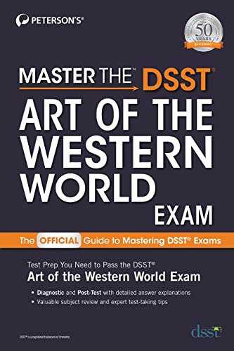 Master the DSST Art of the Western World Exam [Paperback]