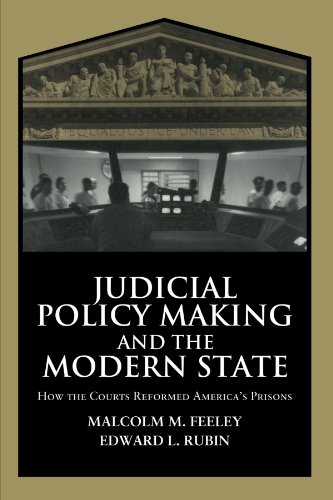 Judicial Policy Making and the Modern State How the Courts Reformed America's P [Paperback]