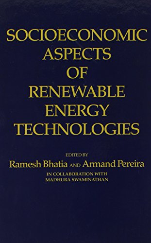 Socioeconomic Aspects Of Renewable Energy Technologies [Hardcover]