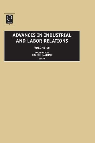 Advances in Industrial and Labor Relations [Hardcover]