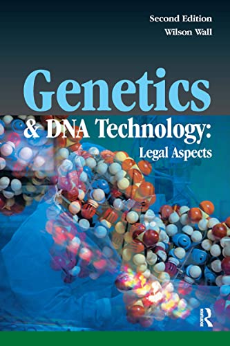 Genetics and DNA Technology Legal Aspects [Paperback]