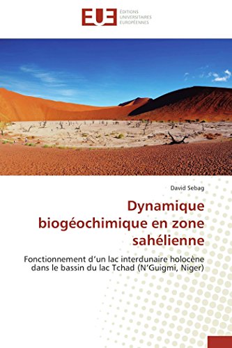 Dynamique Biogochimique En Zone Sahlienne Fonctionnement D'un Lac Interdunair [Paperback]