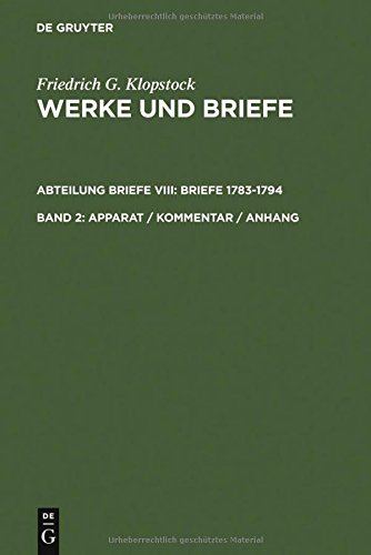 Apparat / Kommentar / Anhang [Hardcover]