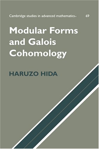 Modular Forms and Galois Cohomology [Hardcover]