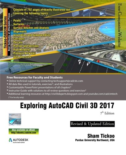 Exploring Autocad Civil 3d 2017 [Paperback]