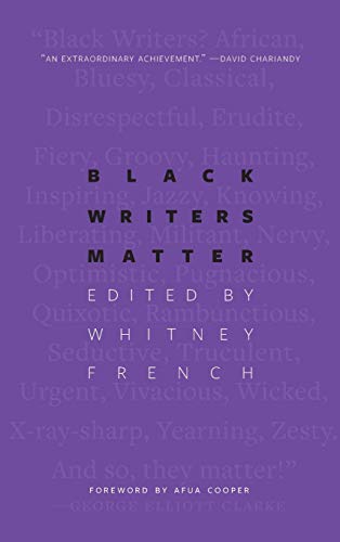 Black Writers Matter [Hardcover]