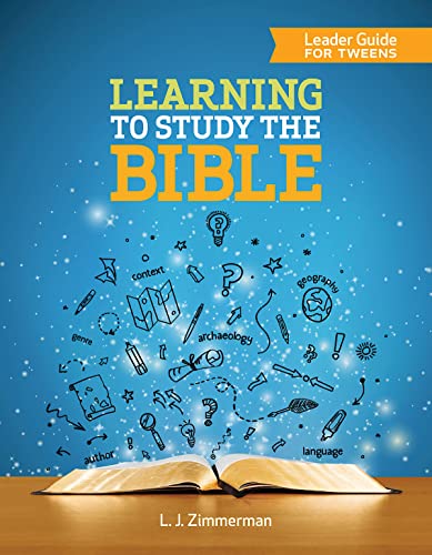 Learning To Study The Bible Leader Guide [Paperback]