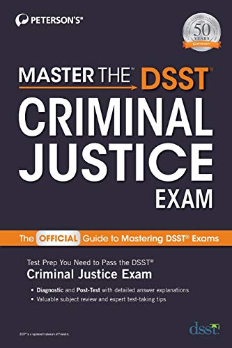 Master the DSST Criminal Justice Exam [Paperback]