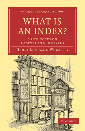 What is an Index A Few Notes on Indexes and Indexers [Paperback]