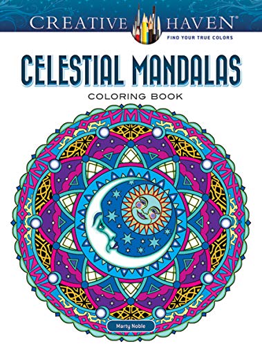 Creative Haven Celestial Mandalas Coloring Book [Paperback]
