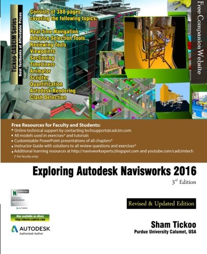 Exploring Autodesk Navisworks 2016, 3rd Edition [Paperback]