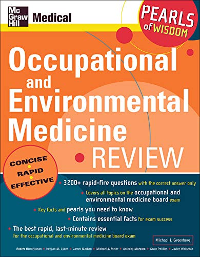 Occupational and Environmental Medicine Review Pearls of Wisdom Pearls of Wisd [Paperback]