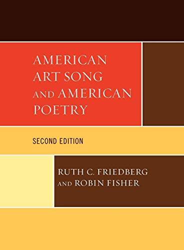 American Art Song and American Poetry [Hardcover]