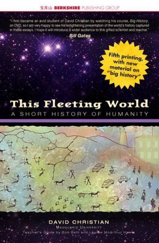 This Fleeting World A Short History Of Humanity [Paperback]
