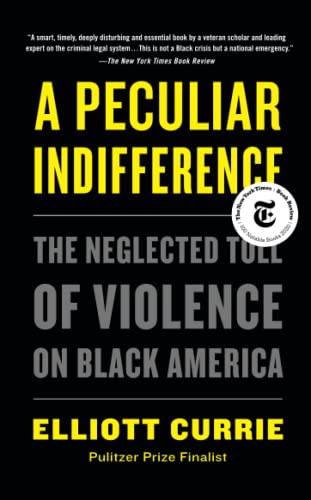 A Peculiar Indifference The Neglected Toll of Violence on Black America [Paperback]