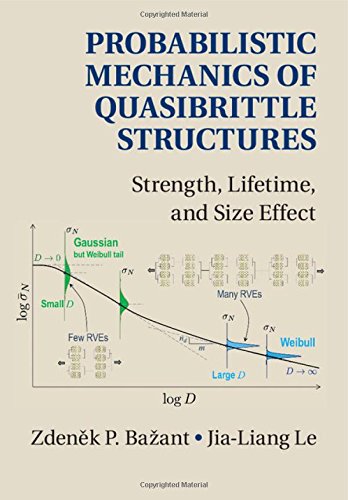 Probabilistic Mechanics of Quasibrittle Structures Strength, Lifetime, and Size [Hardcover]