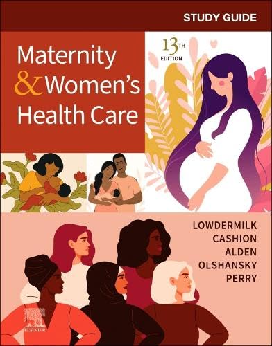 Study Guide for Maternity &amp Women's Health Care [Paperback]