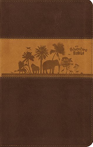NIV, Adventure Bible, Imitation Leather, Brown, Full Color [Leather / fine bindi]