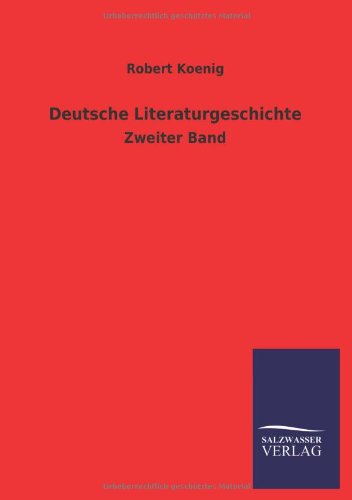 Deutsche Literaturgeschichte [Paperback]