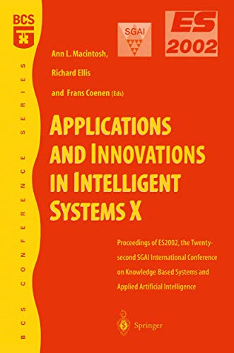 Applications and Innovations in Intelligent Systems X Proceedings of ES2002, th [Paperback]