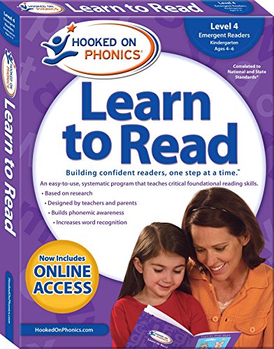 Hooked on Phonics Learn to Read - Level 4 Emergent Readers (Kindergarten | Ages [Paperback]