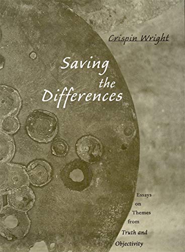Saving the Differences Essays on Themes from &lti&gtTruth and Objectivity&lt [Hardcover]