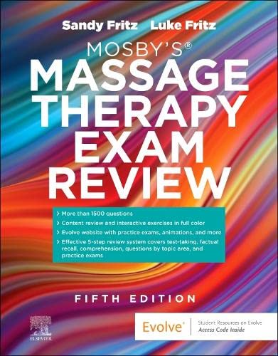 Mosby's Massage Therapy Exam Review [Paperback]