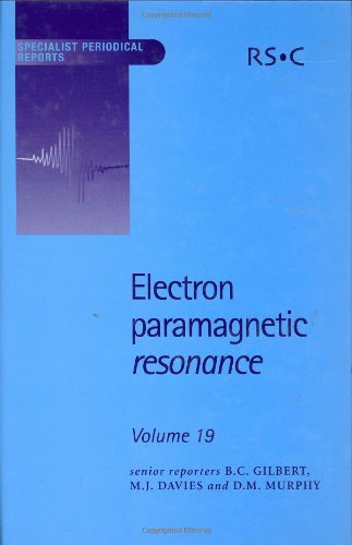 Electron Paramagnetic Resonance Volume 19 [Hardcover]