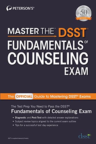 Master the DSST Fundamentals of Counseling Exam [Paperback]