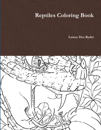 Reptiles Coloring Book [Paperback]