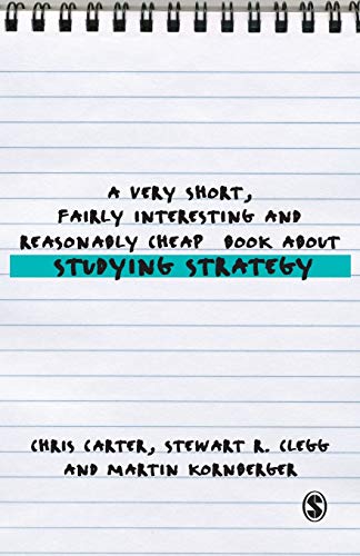 A Very Short, Fairly Interesting and Reasonably Cheap Book About Studying Strate [Paperback]