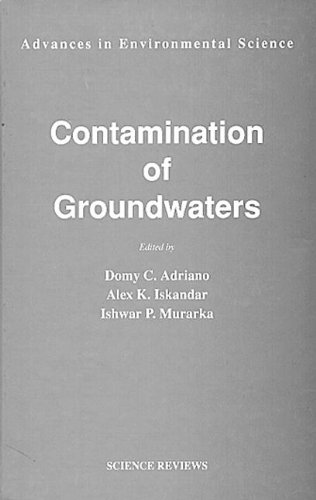 Contamination of Groundwaters [Hardcover]