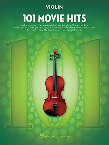 101 Movie Hits for Violin [Paperback]