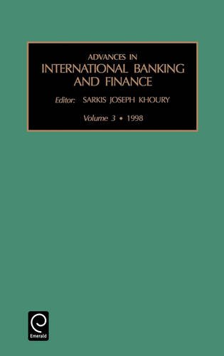 Advances in International Banking and Finance [Hardcover]