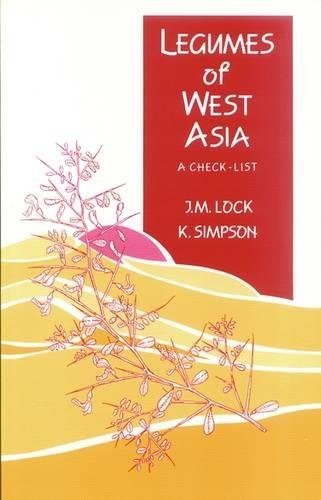 Legumes of West Asia a checklist [Paperback]